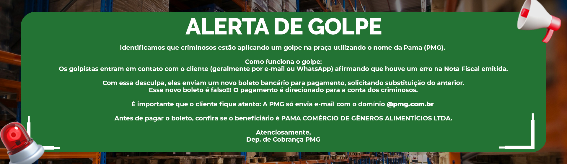 Alerta de golpe